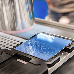 Plasmaaktivierung von Kunststoffmaterial